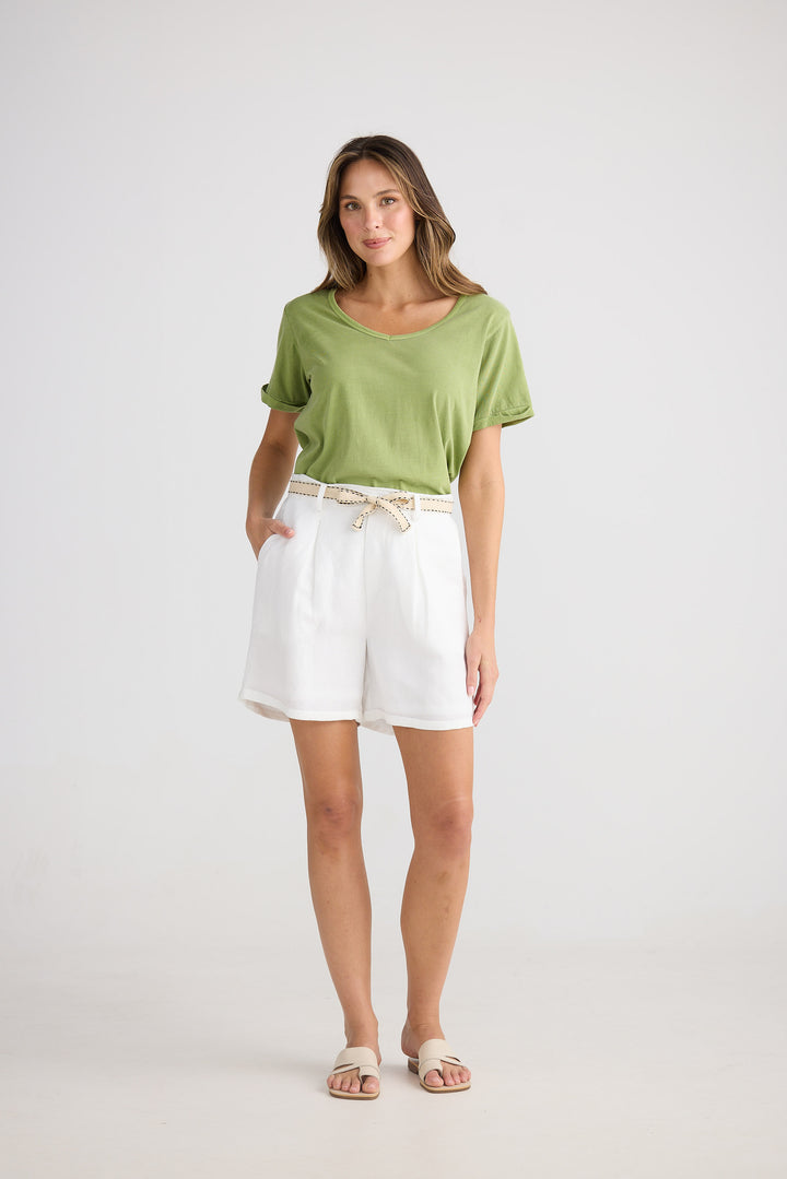 Positano Short - White