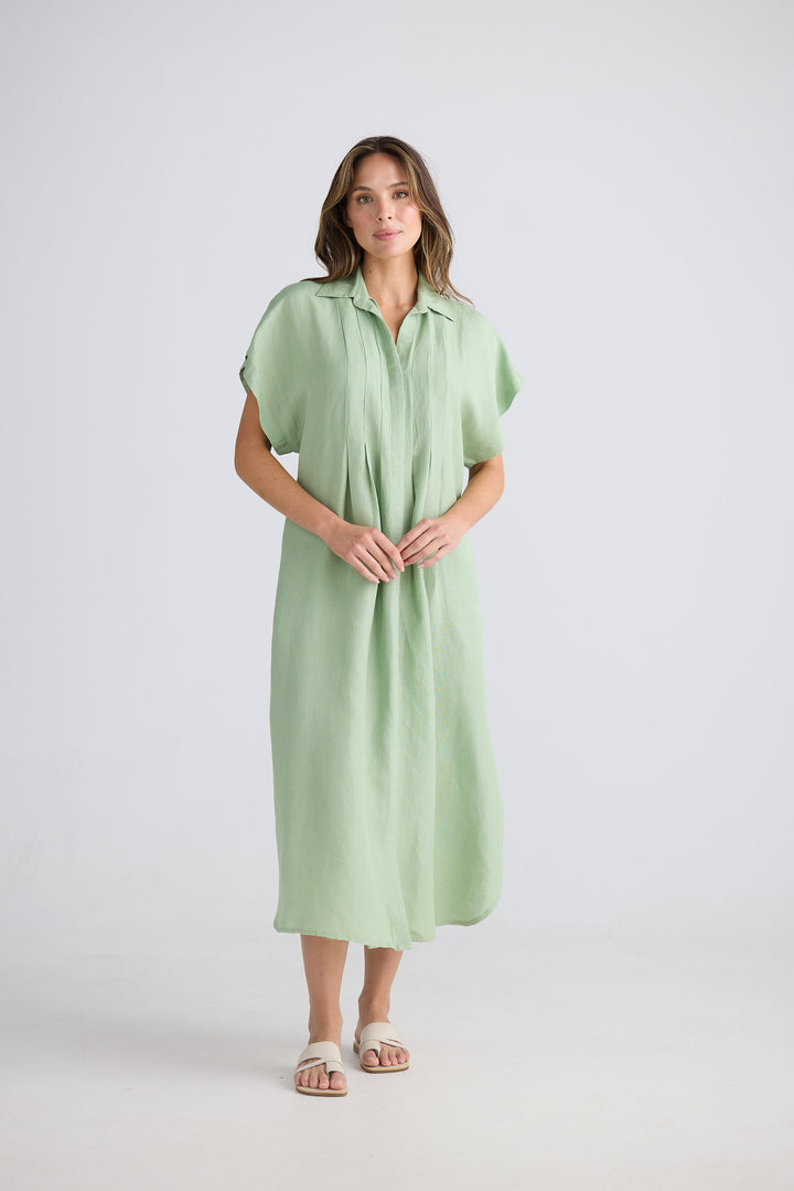 Monza Dress - Sage Green