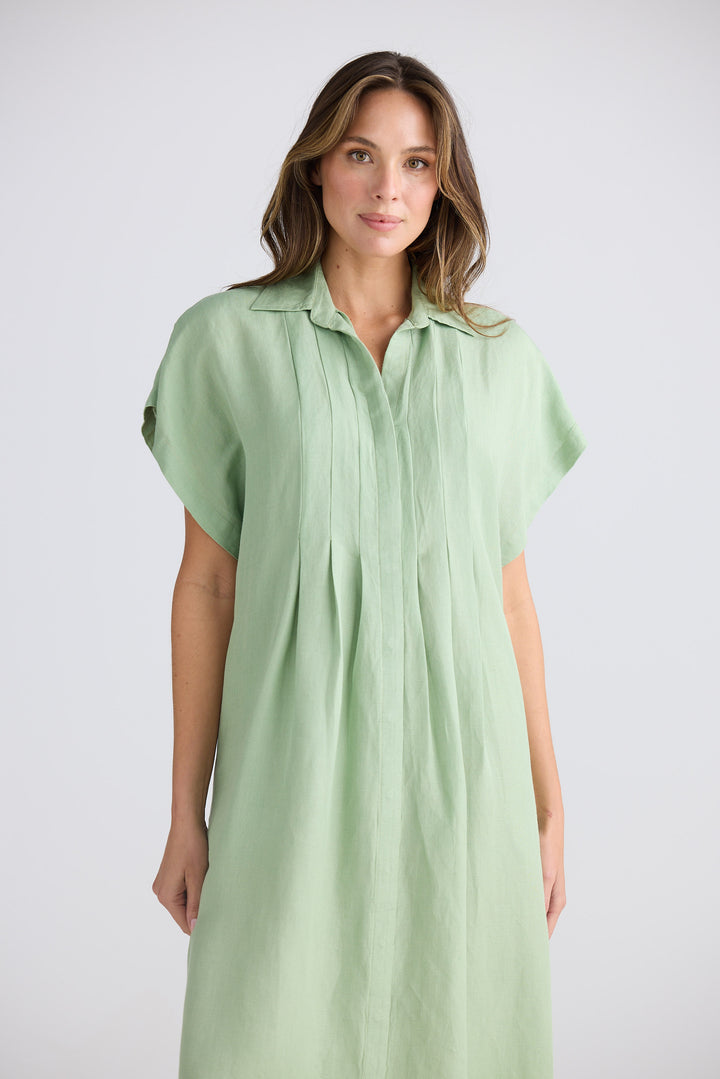 Monza Dress - Sage Green