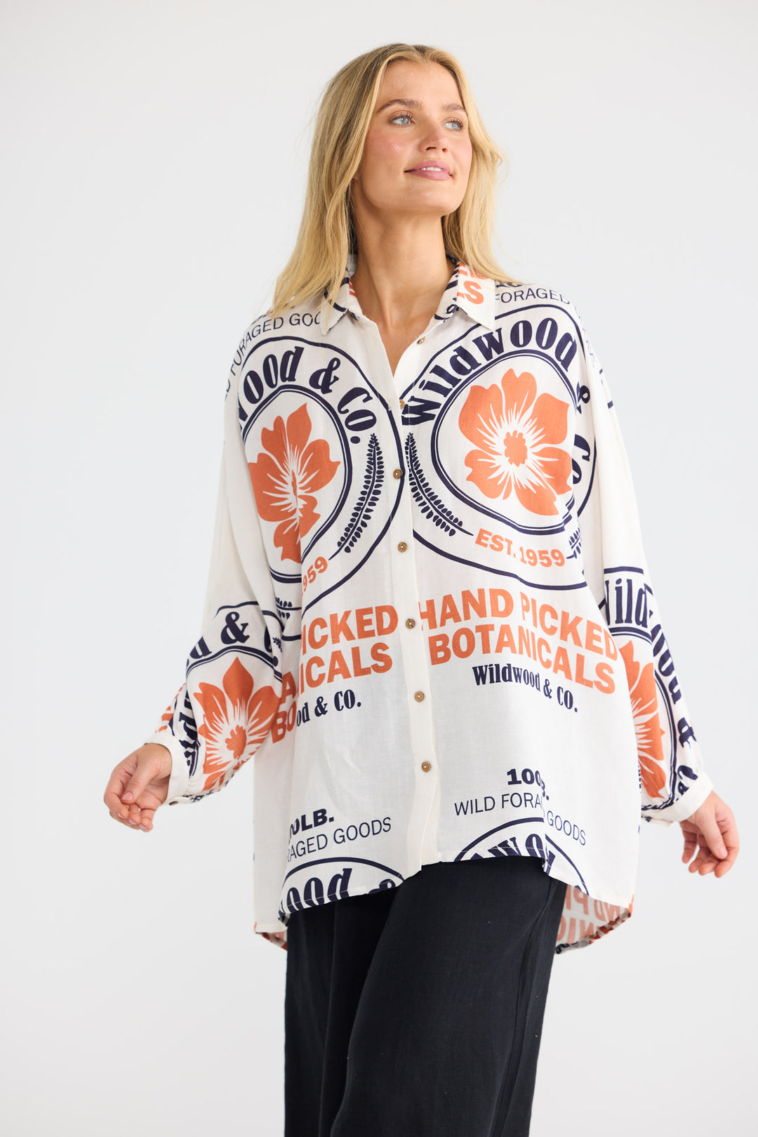 Milano Shirt in Hand Picked Botanicals — additional view.