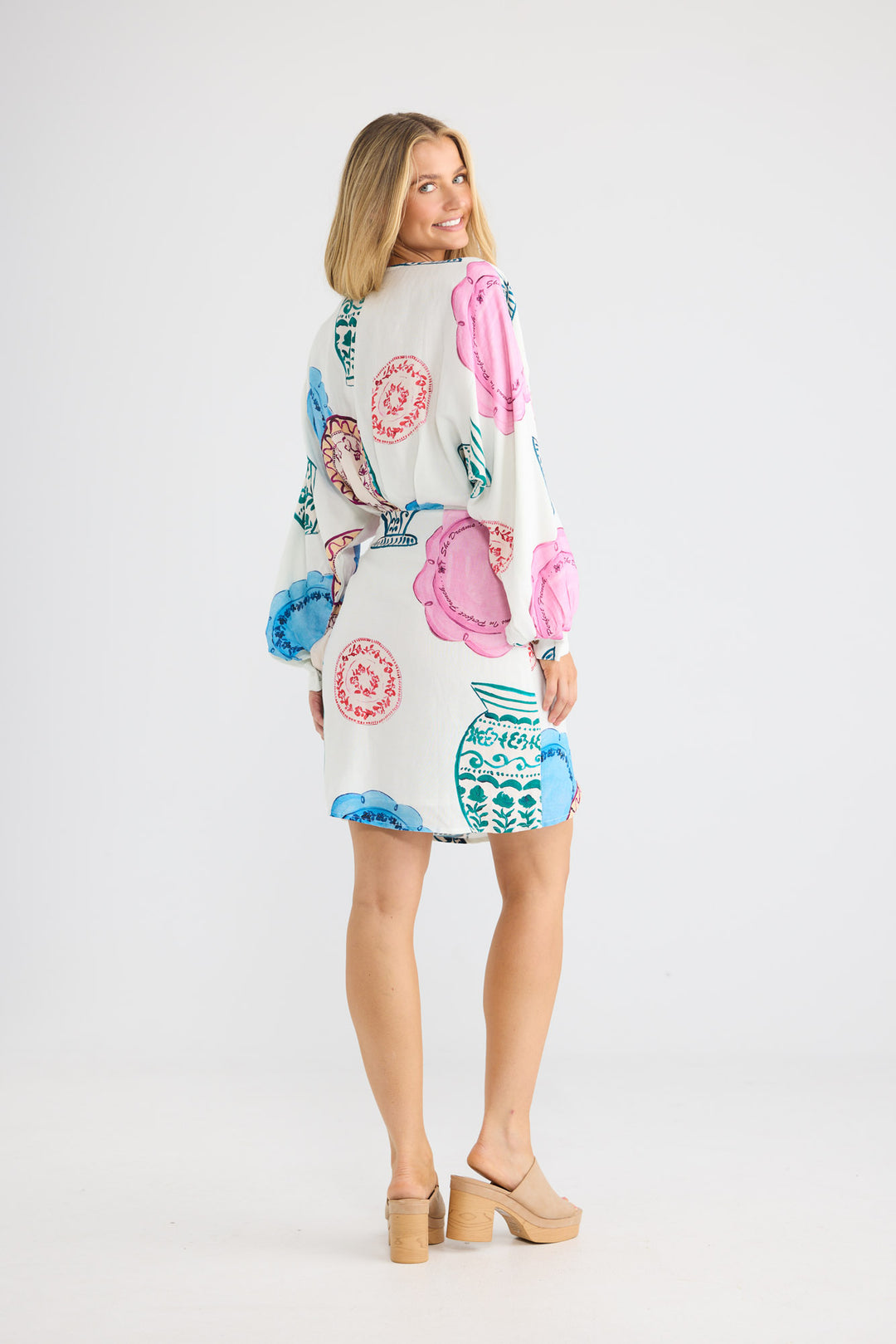 Porto Dress in Perfect French — additional view 4.