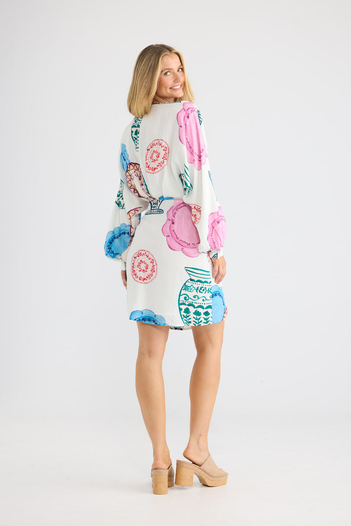 Porto Dress in Perfect French — additional view 4.