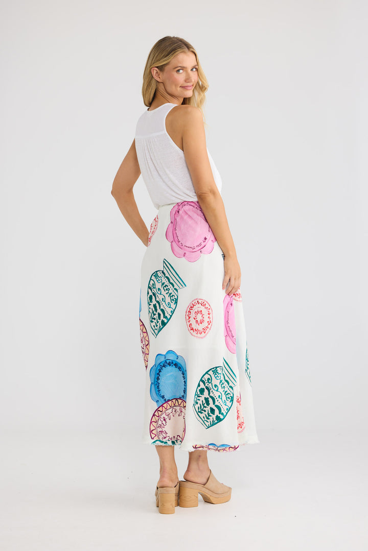 Sicily Skirt in Perfect French — additional view 2.