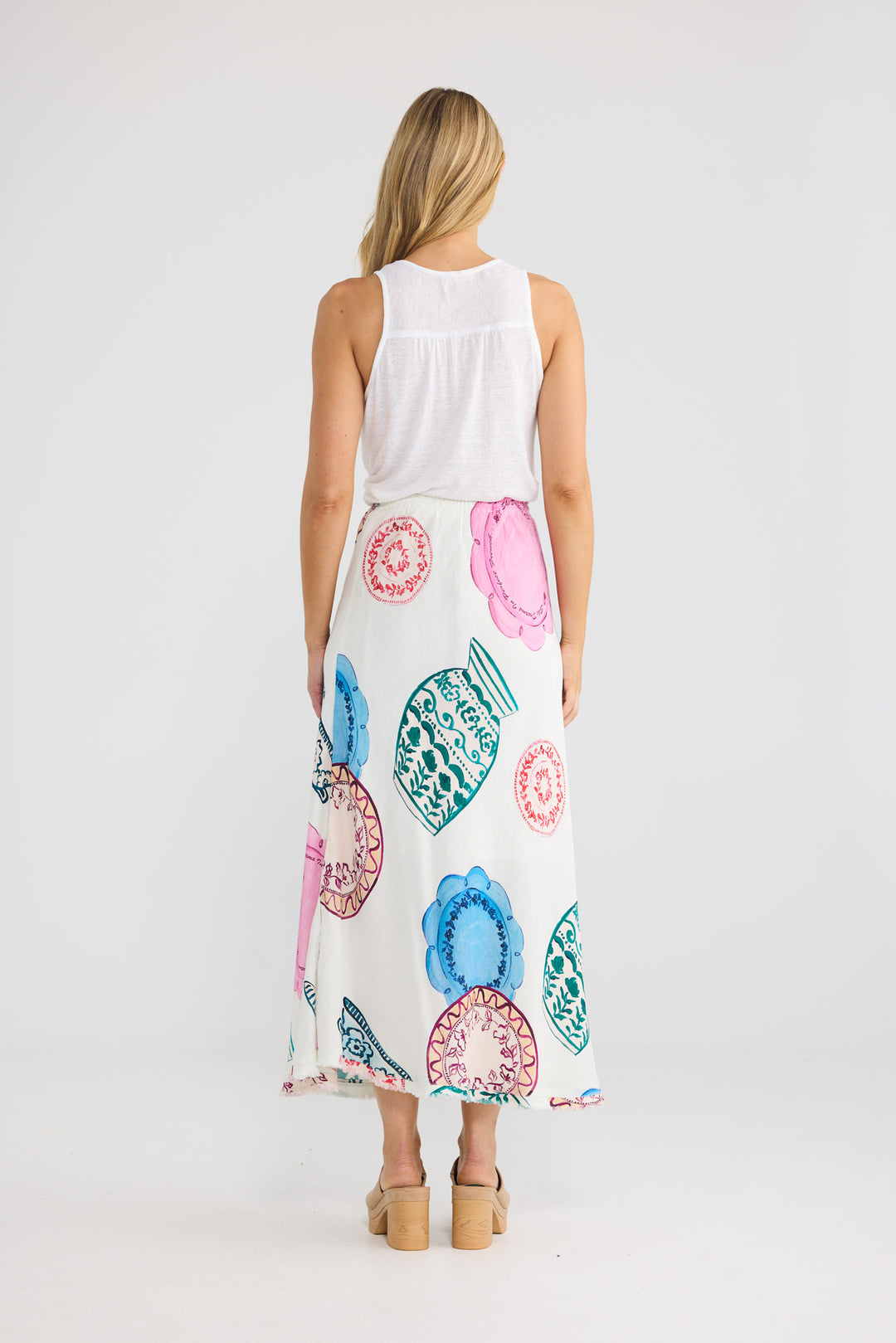Sicily Skirt in Perfect French — additional view.