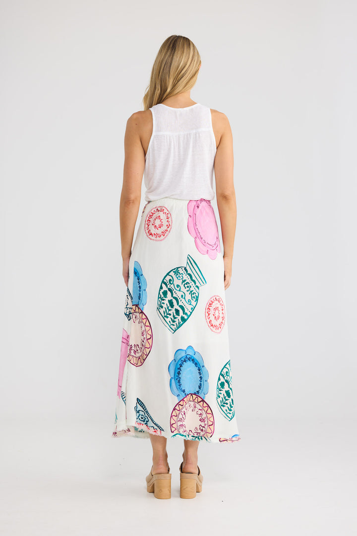Sicily Skirt in Perfect French — additional view.