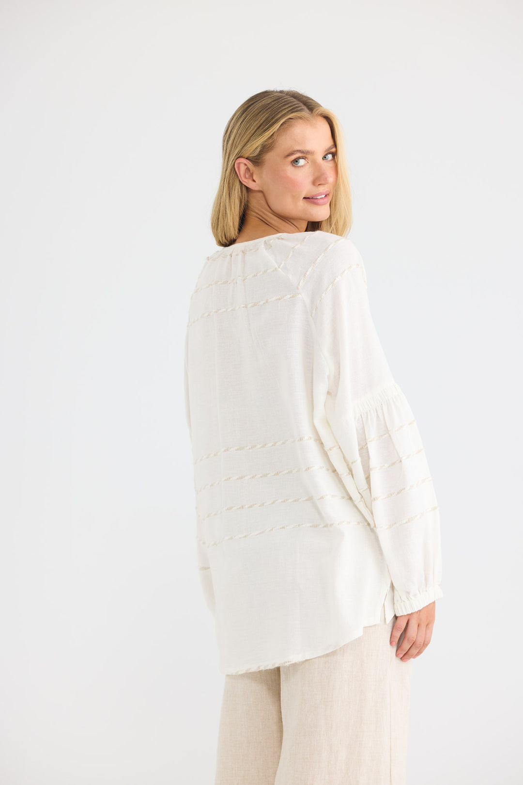 Salerno Top in Cloud Stripe — additional view 2.
