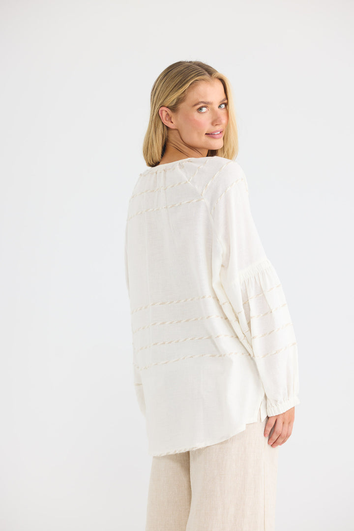 Salerno Top in Cloud Stripe — additional view 2.