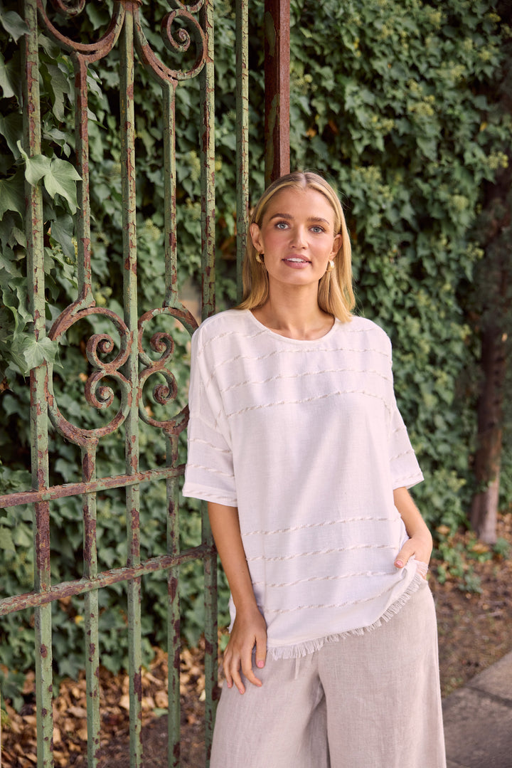 Scout Top in Cloud Stripe — additional view 4.