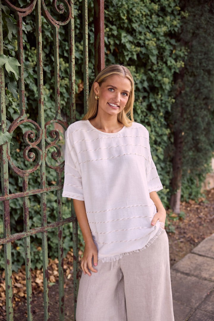 Scout Top in Cloud Stripe — additional view 3.