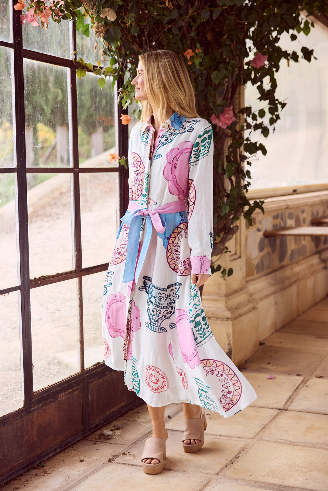 Sardinia Dress in Perfect French — additional view 8.