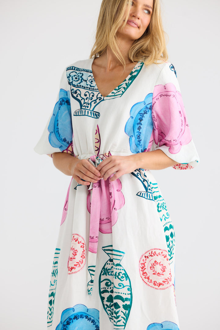 Ava Dress in Perfect French — additional view 5.