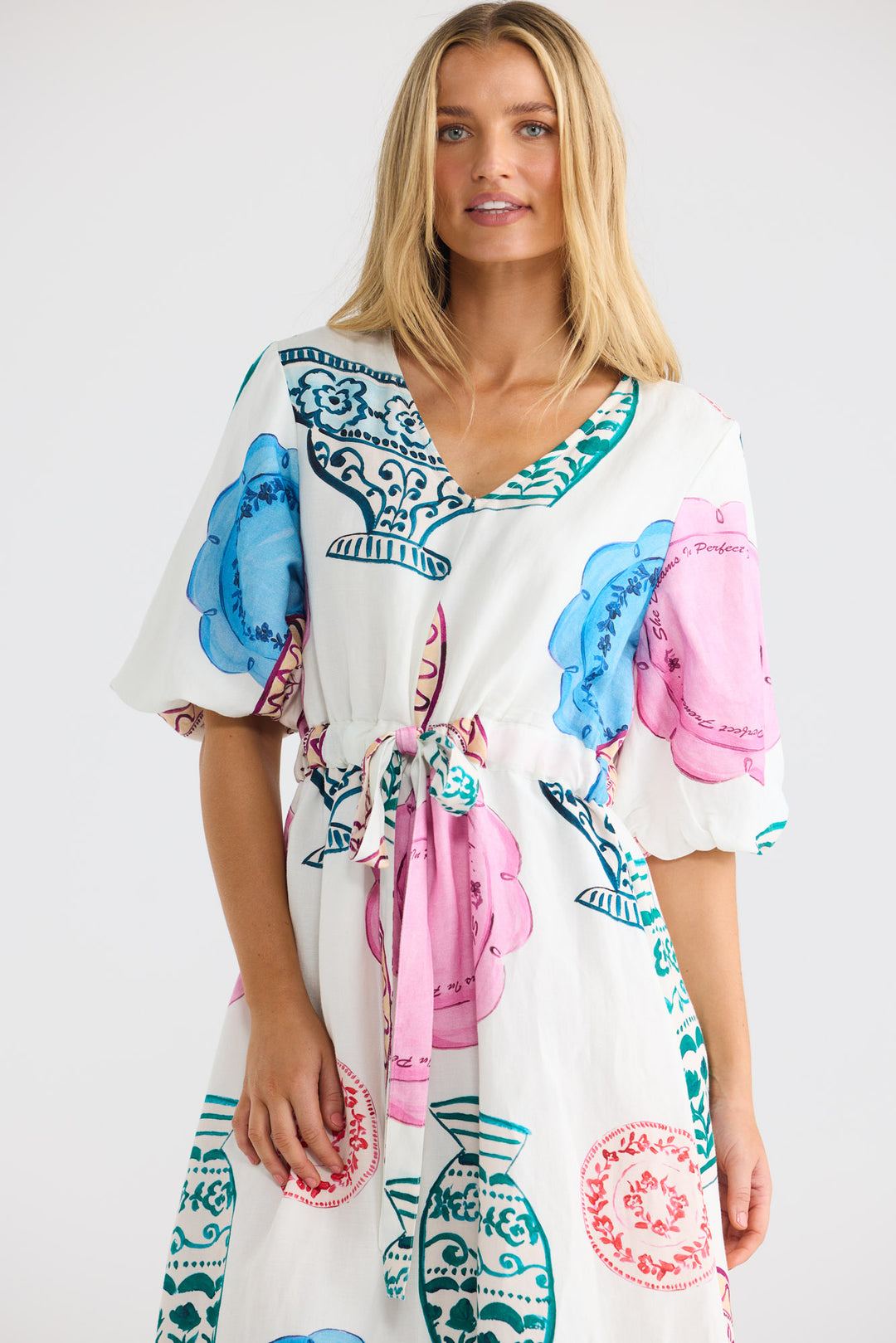 Ava Dress in Perfect French — additional view 4.