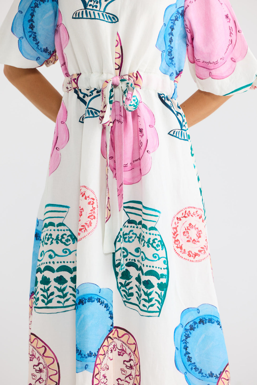 Ava Dress in Perfect French — additional view 3.