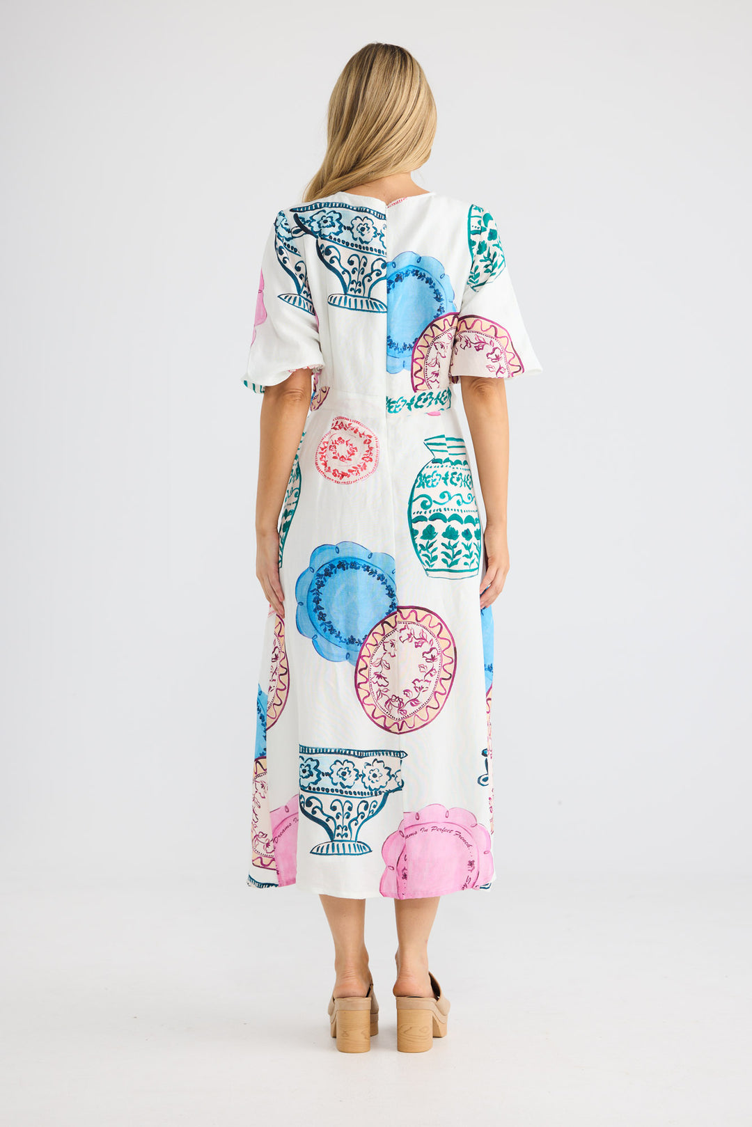 Ava Dress in Perfect French — additional view.
